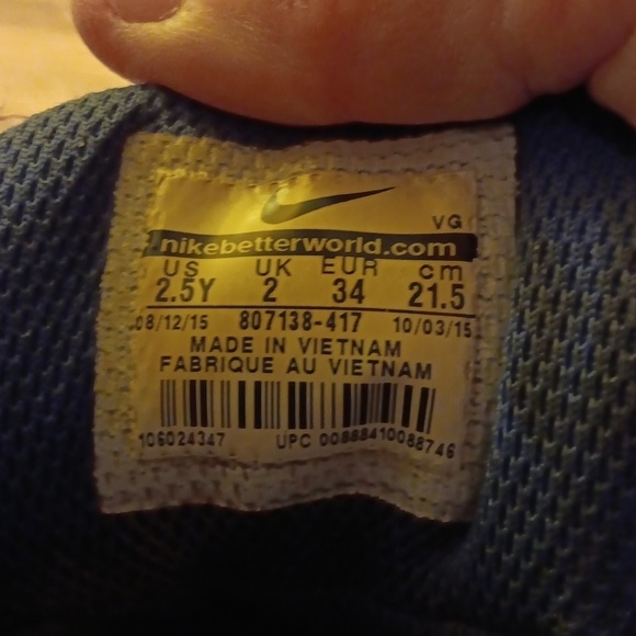 Nuke Huarache youth 2.5 baseball softball soccer soft cleats - Picture 7 of 7